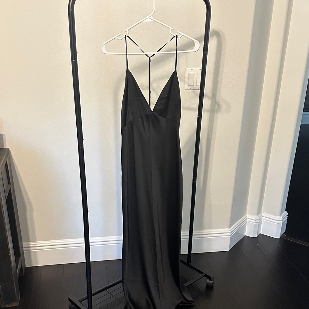 Abercrombie & Fitch Black Backless Dress